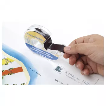 MAGNETOPLAN HOLTZ samoljepljiva magnetska traka u ručnom dozatoru, crna, 19 mm x 5 m (15510)