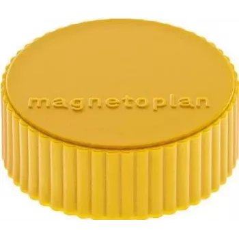 MAGNETOPLAN HOLTZ magnetoplan Discofix okrugli magnet Magnum, žuti, masivna feritna jezgra, snaga držanja: oko 2,0 kg (1660002)