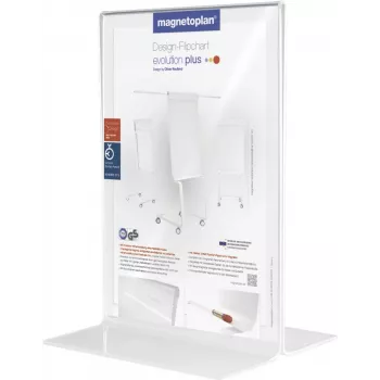 MAGNETOPLAN HOLTZ akrilni stolni stalak DIN A3 uspravno kristalno čist dvostrani 297 x 420 mm (43115)