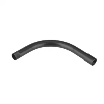 FRAENKISCHE ROHRWERKE Steel Conduit Bend Elbow M20 90° Black Lacquered Threaded Staro-Gewinde 20260020