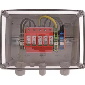 DEHN DCU 2 YPV 1100 2M 1S tip 2 zaštita od prenapona za fotonaponske sustave, 2 MPPT, 1 string po MPPT, 1100 V DC, kućište IP65 900921