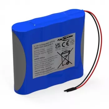 Ansmann Li-Ion baterijski paket 2S2P 7,2V 5100mAh 4x 18650 s kabelom i BMS
