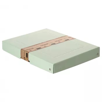 FALKEN PURE Storage Box 500 Sheets Pastel Green 24.0 x 32.0 x 4.0 cm, 1 pc (22001904000F)