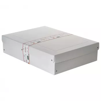 FALKEN PURE Document Storage Box 1250 Sheets White 32.0 x 44.0 x 10.0 cm 22002168000F