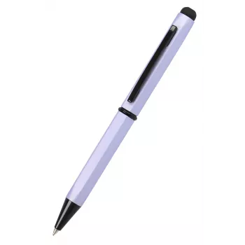 ONLINE Hexagon Stylus kemijska olovka ljubičasta s plavom tintom i ugrađenim stylusom 21033/3D