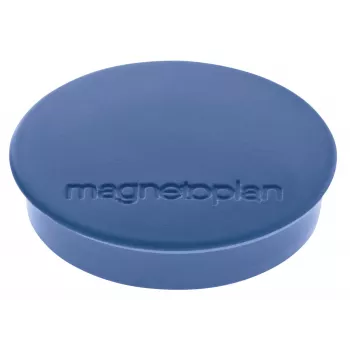 MAGNETOPLAN HOLTZ Discofix okrugli magnet standard, tamnoplavi, puni ferit, 0,7 kg sile držanja, 10 komada (1664214)