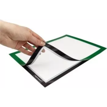 MAGNETOPLAN HOLTZ magnetofix info-okvir DIN A4, zeleni, na otvaranje, dvostrani, samoljepljivi 1131905