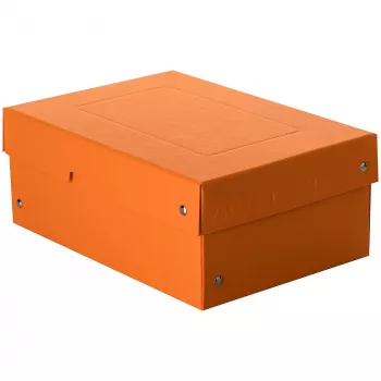 FALKEN PURE Storage Box 1250 Sheets Pastel Orange 18.0 x 25.0 x 10.0 cm, 1 pc (22001848000F)