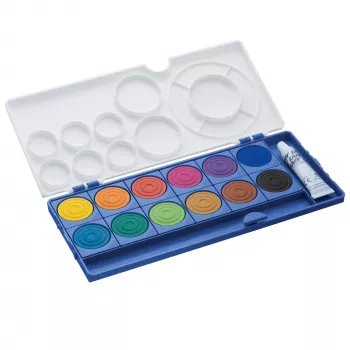 LAMY aquaplus kutija pokrivnih boja, 12 blistavih boja, plava futrola 1222610