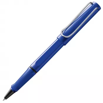 LAMY Safari roller olovka plava s ergonomskom drškom i metalnom kopčom (1214114)