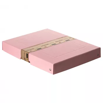 FALKEN PURE Storage Box A4 500 Sheets Pastel Pink 24 x 32 x 4 cm 22001880000F