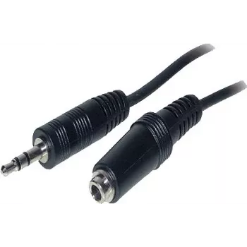 Good Connections AS-35V2 audio produžni kabel 3,5mm jack utikač na utičnicu 2m crni