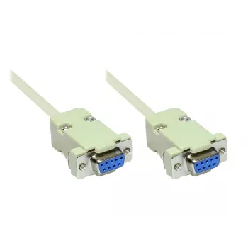Good Connections 4609-FF2 serijski kabel, 9-pinski utičnica na utičnicu 1:1, 1,8 m