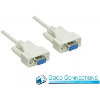 Good Connections 4609-FF2 serijski kabel, 9-pinski utičnica na utičnicu 1:1, 1,8 m