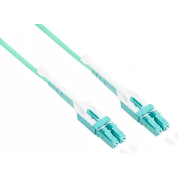 Good Connections OM3 Duplex Multimode optički patch kabel LC/LC Uniboot LSZH Aqua 15m (LW-U815LC3)