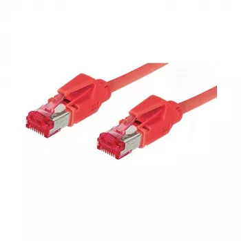 GoodConnections Cat.6 S/FTP PiMF bezhologenski patch kabel, Hirose utikač, crveni, 1m 8066-101R