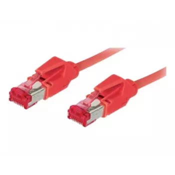 GoodConnections Cat.6 S/FTP PiMF bezhologenski patch kabel, Hirose utikač, crveni, 1m 8066-101R