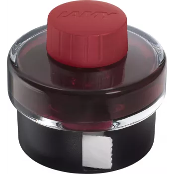LAMY T 52 staklenka tinte za nalivpero, sepia, 50 ml s integriranim sakupljačem tinte i stabilnim postoljem 1240232