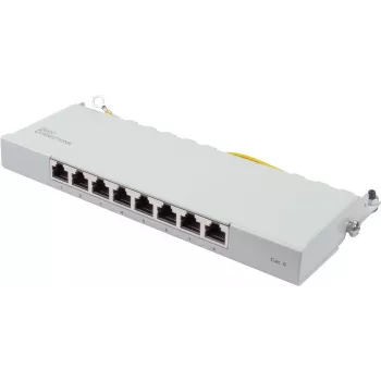 GoodConnections Alcasa GC-N0111 Cat6 oklopljeni RJ45 keystone modul - sivi