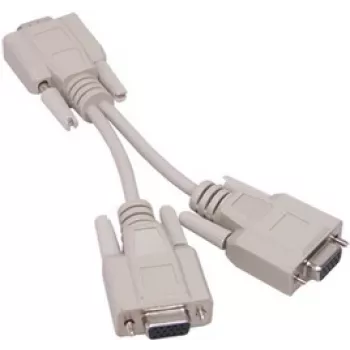 GoodConnections VGA Y-splitter kabel 0,2m crni P-4302Y