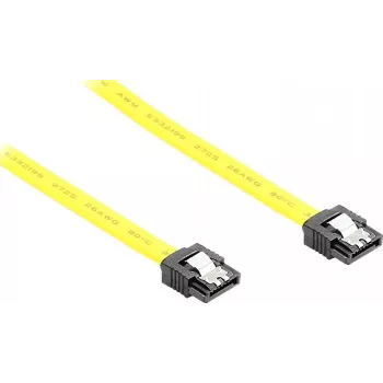 GoodConnections SATA III 6 Gb/s kabel s metalnom kopčom, 0,30 m, žuti 5047-A03Y