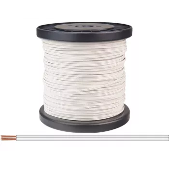 Donau Elektronik 218-55-100 licna 2 x 0,14 mm² bijela 100 m