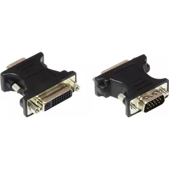 GoodConnections DVI-I utičnica na VGA utikač adapter, crni