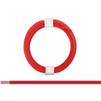 Donau Elektronik 114-00 Stranded Wire 2 x 0.08 mm² Red 5 m
