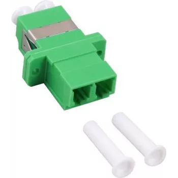 GoodConnections LC/APC na LC/APC duplex optička spojnica, SC-simplex kućište, zeleni plastični, single-mode, cirkonijska čahura LW-KULCAPCK