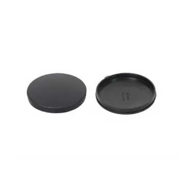 GoodConnections Alcasa 9870-65 prednji poklopac objektiva 65 mm center-pinch snap-on crni