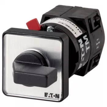 Eaton TM-1-8290/EZ Rotary Cam Switch 1-Pole 20A 690V AC Black/White 000693