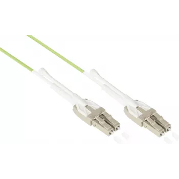 GoodConnections OM5 LC/LC Duplex Uniboot optički patch kabel, 5m, LSZH, limetnozeleni LW-U815LC5