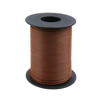 Donau Elektronik 105-8-100 instalacijska žica 1 x 0,20 mm², smeđa, 100 m