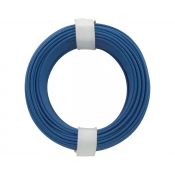 Donau Elektronik 118-2 Stranded Wire 1 x 0.14 mm² Blue 10 m