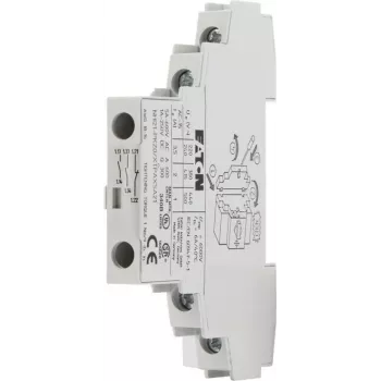 Eaton NHI21-PKZ0 pomoćni kontaktni blok, 2NO+1NC, bočna montaža, vijčane stezaljke, bijeli 072894