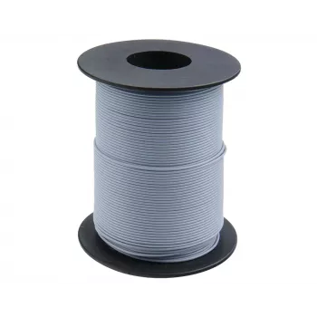 Donau Elektronik 119-19 licna priključna žica 0,14 mm², siva, 100 m
