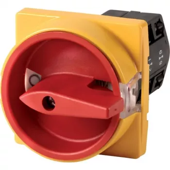 Eaton TM-2-8293/E/SVB zaključavajući bregasti prekidač 10 A 2-polni 90° crveno-žuti 45485