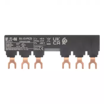EATON B3.1/2-PKZ0 trofazni adapter sabirnice za PKZ0 zaštitne prekidače motora, 63 A, 690 V AC, 3-polni, IP20 (044945)