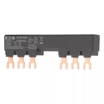 EATON B3.1/2-PKZ0 trofazni adapter sabirnice za PKZ0 zaštitne prekidače motora, 63 A, 690 V AC, 3-polni, IP20 (044945)