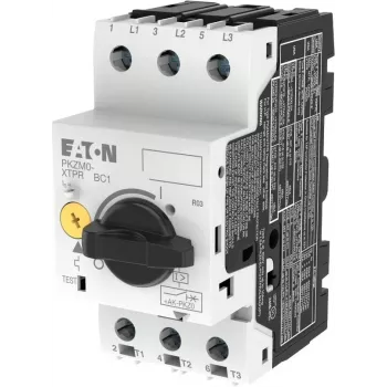 EATON PKZM0-0.25 zaštitni prekidač motora, 0,25A, 3-polni, okretna tipka, 0,06kW pri 400V 072731