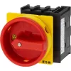 EATON P1-32/EA/SVB/HI11 glavni prekidač, 3-polni, 32 A, ugradnja u razvodnu ploču, crveno-žuti 072567
