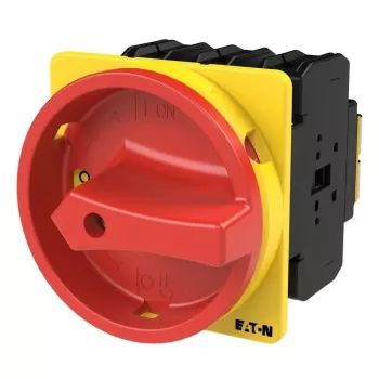 Eaton P3-100/EA/SVB 100 A 3-polna glavna sklopka sa zaključavanjem, crveno-žuta