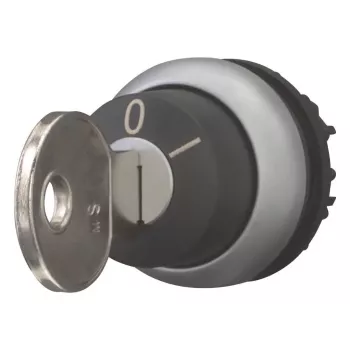 Eaton M22-WS-MS5 ključna preklopna sklopka, 3 položaja, uglavljivanje, Ronis MS5, crna 111792