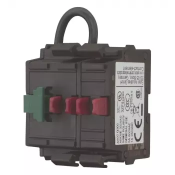 Eaton M22-K02SMC10 relej snage, 2 NC, prednja montaža, vijčani priključci, crni 121474