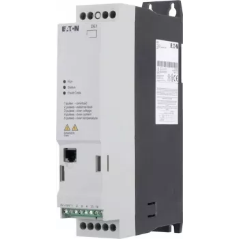Eaton DE1-124D3FN-N20N frekvencijski pretvarač 0,75 kW 1-fazni 200-240 V, IP20, crno-bijeli 174330