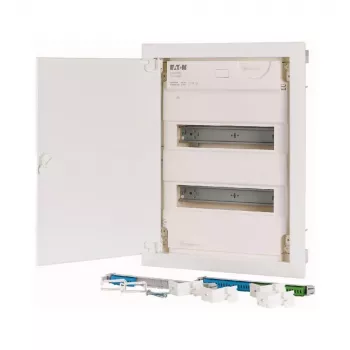 Eaton KLV-24UPP-F multimedijski razvodni ormar, podžbukni, 24 modula, bijela vrata 178800