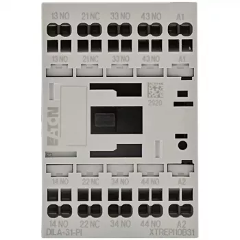 Eaton DILA-31 Auxiliary Contactor, 24 V DC Coil, 3NO+1NC, 4-Pole 199213