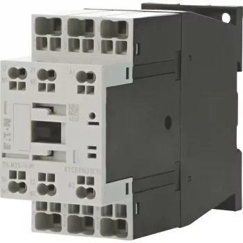 EATON DILM25-11 230V 50Hz 3-Pole Power Contactor, 25A AC-3 400V, 11kW, 1NO+1NC 199284
