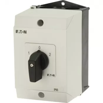 Eaton T0-3-8212/I1 20 A 3-polna bregasta sklopka, 2x60°, sivo-crna 207123