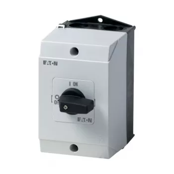 Eaton P1-25/I2 3-polna glavna sklopka 25 A, crno-bijela preklopna ručka, montaža na prednju ploču 207299